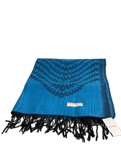 商品画像：PASHMINA/ストール/カシミア/BLU/レディース 1