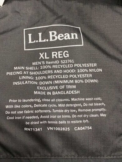 商品画像：ダウンベスト/XL/ポリエステル/BLK 4