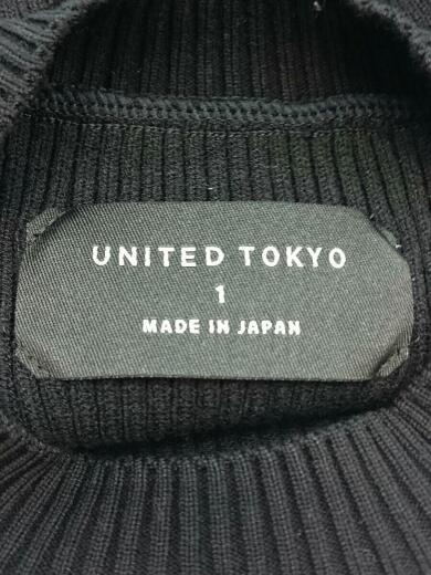 画像：UNITED TOKYOレイヤードリブニット/509530025/ニット/セーター/1/レーヨン/ブラック/ポリエステル混4