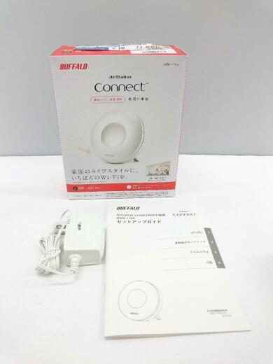 画像：BUFFALOバッファロー/AirStation connect/無線LAN中継い機/WEM-12667