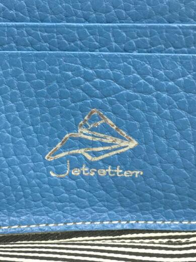 画像：その他ブランドJetsetter/L字ファスナー/長財布/レザー/BLU/レディース3