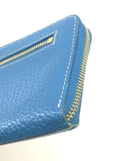 画像：その他ブランドJetsetter/L字ファスナー/長財布/レザー/BLU/レディース8