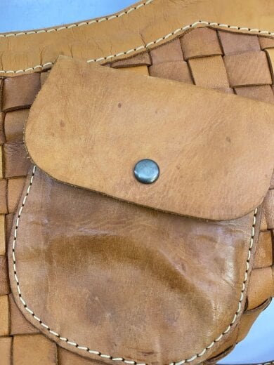 画像：zucchero filatoハンドバッグ/レザー/CML/小シミ有7