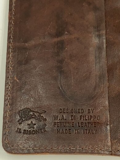 商品画像：カードケース/レザー/BRW 3