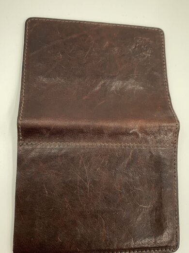 商品画像：カードケース/レザー/BRW 7