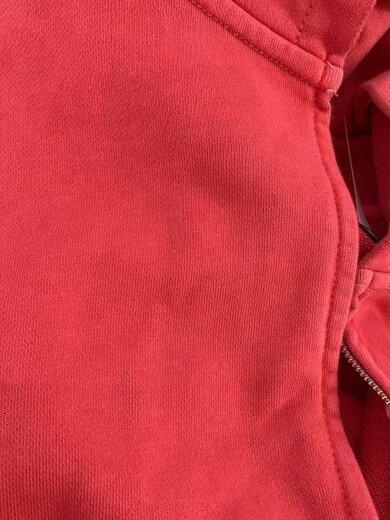 商品画像：ジップパーカー/--/コットン/RED/Jie-24W-CT09 9