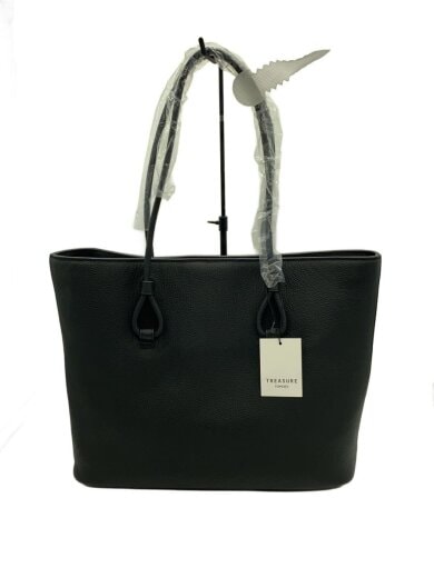 商品画像：TREASURE/ハンドバッグ/牛革/BLK/無地 1