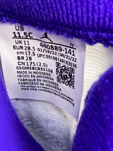 商品画像：キッズ靴/17.5cm/スニーカー/WHT/440889-141 5