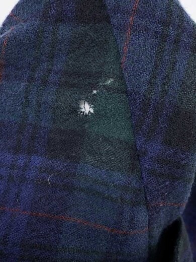 商品画像：長袖シャツ/48/ウール/GRN/チェック/VW-WR-71915 6