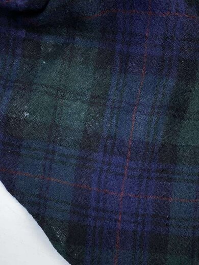 商品画像：長袖シャツ/48/ウール/GRN/チェック/VW-WR-71915 8