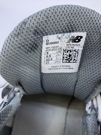 商品画像：ローカットスニーカー/27cm/GRY/M1000G 8