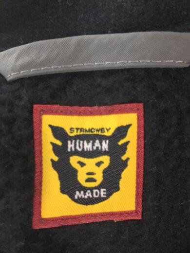 画像：HUMAN MADE22AW/FLEECE JACKET/フリースジャケット/XL/ポリエステル/グレー3