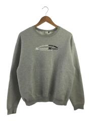 sunroof/スウェット/M/コットン/GRY/フロントシミ有り