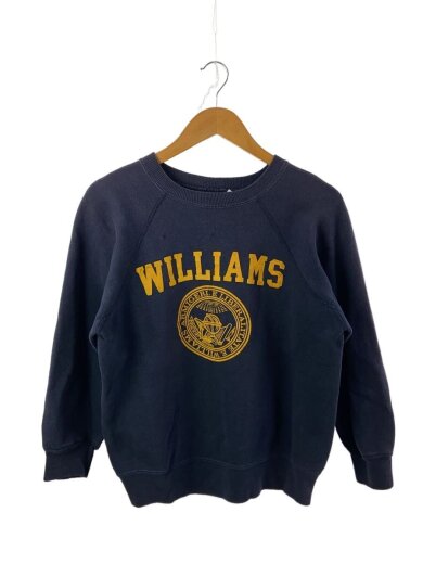 商品画像：スウェット/60s/WILLIAMS/ナス紺/ラグラン/脇ガゼット/コットン/NVY 1