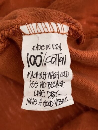 商品画像：80s/黒タグ/USA製/長袖Tシャツ/コットン/ORN 4