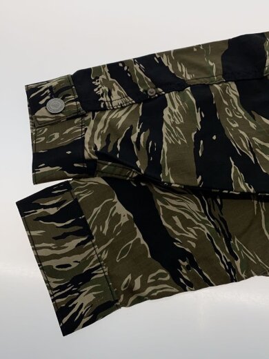 画像：RESOUND CLOTHINGオーバーサイズデニムジャケット/1/コットン/KHK/カモフラ/RC-23-G-0015