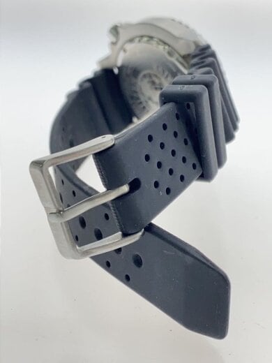 商品画像：ソーラー腕時計/アナログ/ラバー/BLK/BLK/E168-S126126 4