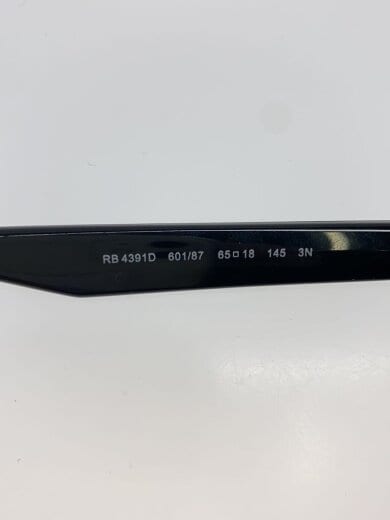 商品画像：サングラス/プラスチック/BLK/BLK/メンズ/RB4391D 5