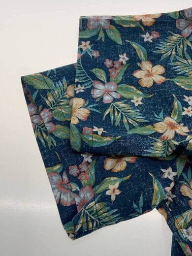 商品画像：アロハシャツ/タグ付き/M/コットン/NVY/花柄/M543412522 4