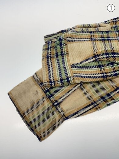 商品画像：70s/USA製/長袖シャツ/XL/コットン/BEG 5