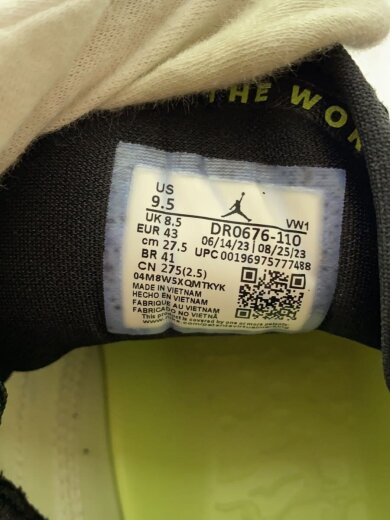 商品画像：ZION 3 PF_ザイオン 3 PF/27.5cm/YLW/汚れ有 5