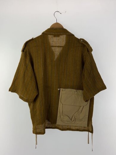 商品画像：半袖シャツ/2/ウール/CML/ストライプ/Ha22711 2