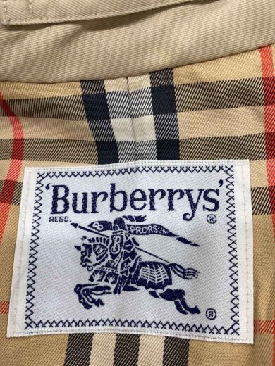 商品画像：ステンカラーコート/--/コットン/BEG/FV484-025-40/左ポケット付近汚れ有// 3