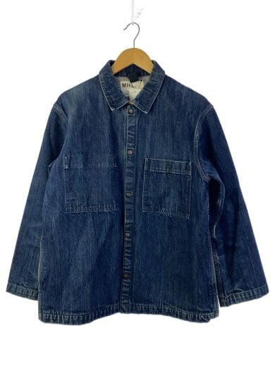 商品画像：CANTON DENIM JACKET/カバーオール/38/デニム/IDG/襟使用感有// 1