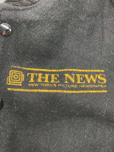 商品画像：スタジャン/THE NEWS/L/ウール/BLK 3
