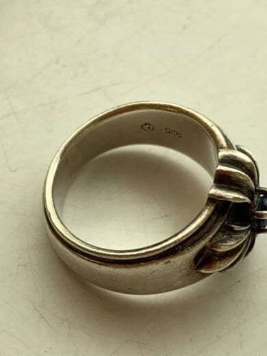 商品画像：リング/SV925/16号/SLV/メンズ 3