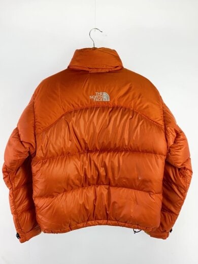 商品画像：ダウンジャケット/ヌプシ/センターロゴ/M/ナイロン/ORN/無地/袖シミ有 2