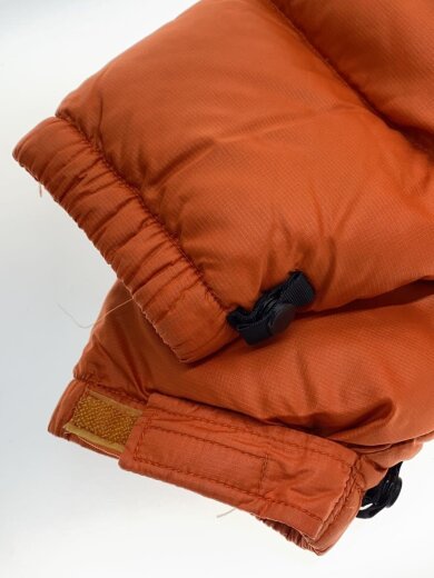 商品画像：ダウンジャケット/ヌプシ/センターロゴ/M/ナイロン/ORN/無地/袖シミ有 6