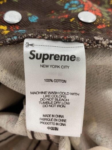 商品画像：ボトム/22SS/Flowers/30/デニム/BRW/花柄 5