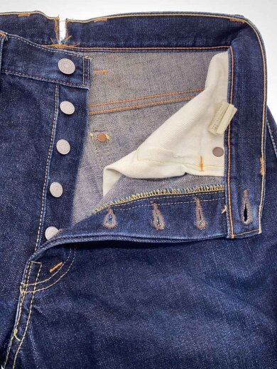 商品画像：ブーツカットパンツ/32/デニム/IDG/FP016/後ろ破れ有 3