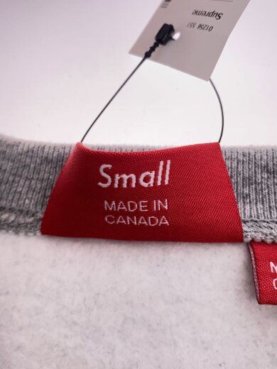 画像：Supremeスウェット/Box Logo CrewnecK/S/コットン/GRY4