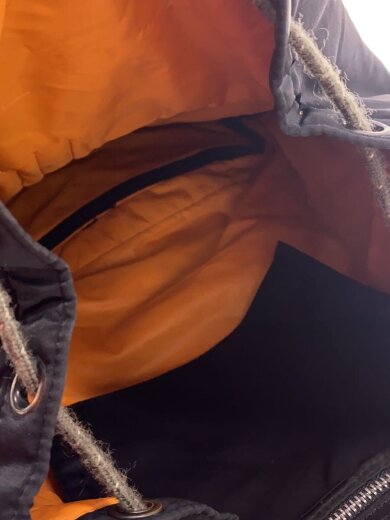 商品画像：リュック/タンカー/BLK/内側汚れ有 6