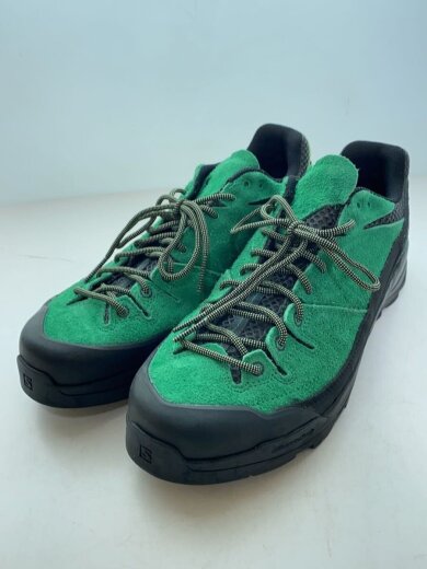 画像：salomonハイカットスニーカー/29cm/GRN/スウェード/1454642