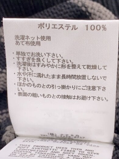 商品画像：ニット・セーター(厚手)/L/MOCKNECKSTRIPESWEATER/BLK/ボーダー/S26SJ006 4