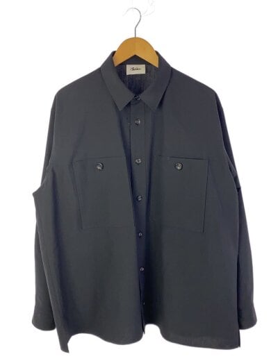 商品画像：長袖シャツ/48/POCKETシャツ/BLK/25SS-REBL-488-ESP-J 1