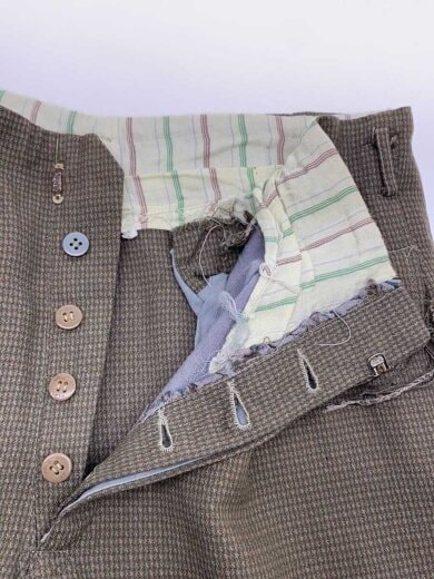 商品画像：50S～60S/Japan vintage/スラックス/KHK/総柄// 3