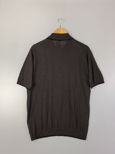 商品画像：ポロシャツ/タグ付き/M/コットン/BRW/ボーダー/21-02-0016-337-19-18 2