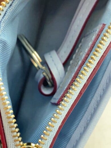 商品画像：ヒグチユウコ/3つ折り財布/BLU/総柄/レディース/表面スレ有// 4