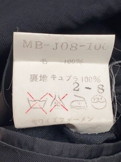 商品画像：90S/ダブルテーラードジャケット/M/ウール/BLK/無地/MB-J08-100// 4