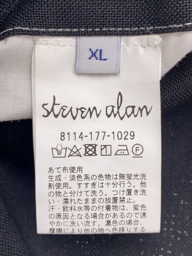 商品画像：スラックスパンツ/XL/ポリエステル/BLK/無地/8114-177-1029// 5