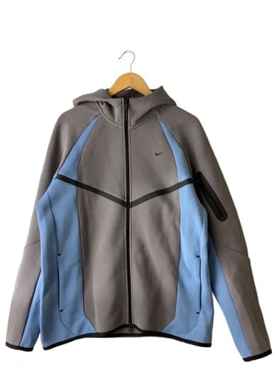 商品画像：フルジップフリースウィンドランナージャケット/コットン/XL/GRY/IF1326-015// 1