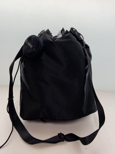 商品画像：ショルダーバッグ/ナイロン/BLK/無地/ストラップ欠品 3