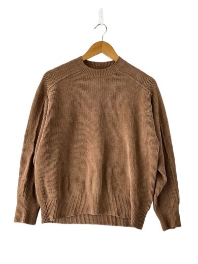 商品画像：ニット・セーター(厚手)/COTTON CHENILLE SWEATER/117271/ホツレ有// 1