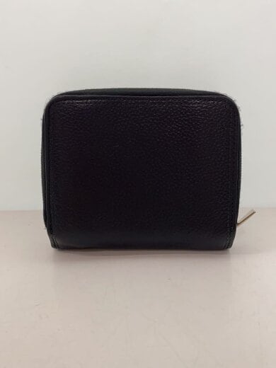 商品画像：SMALL ZIP WALLET/2つ折り財布/レザー/BLK/無地/メンズ// 2