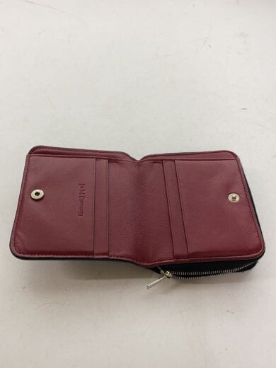 商品画像：SMALL ZIP WALLET/2つ折り財布/レザー/BLK/無地/メンズ// 4