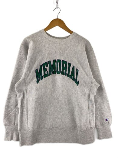 商品画像：90s/REVERSE WEAVE/MEMORIAL/スウェット/L/コットン/GRY// 1